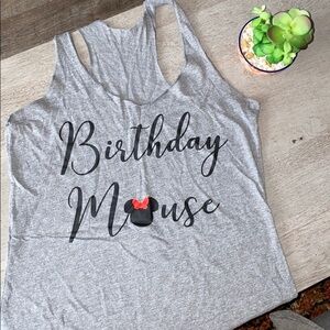 Disney Inspired Birthday Mouse Tank Top